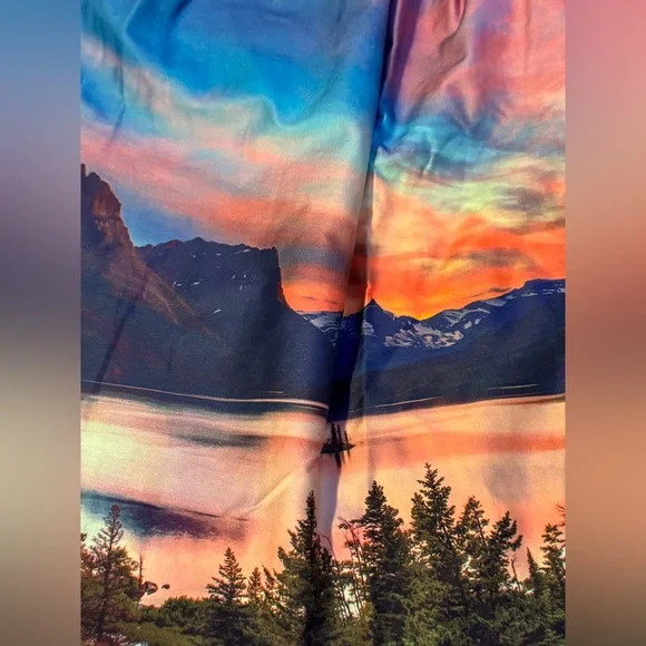 Modcloth Scenic Print Skirt - Picture 2 of 6